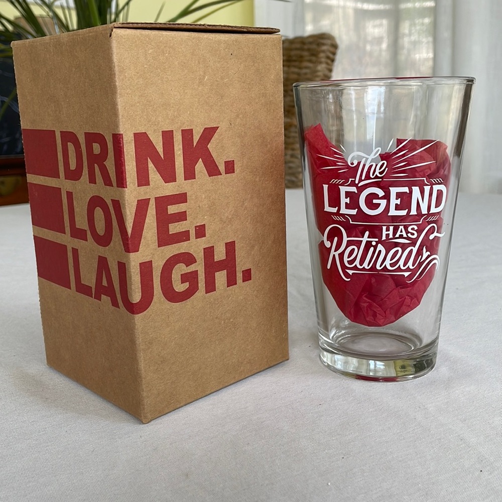 New in Box Pint Glass